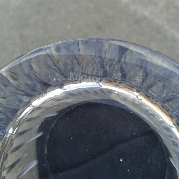 Miller Rogaska Pair (2) Soho Double Old Fashioned Crystal Glasses - Picture 12 of 15